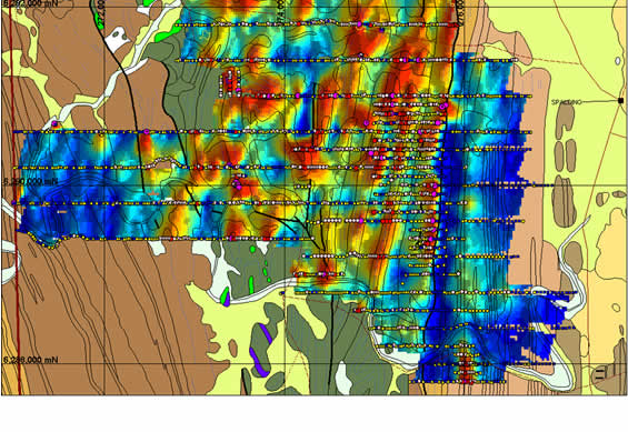 GIS/GPS ED-XRF ivotn prosted